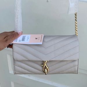 Rebecca Minkoff crossbody Edie chain wallet